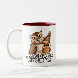 Mug 2 Tons 11oz : Mon Père Mon Vieux Moi (marron)