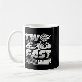 Mug 2e anniversaire de course Grand-père du garçon qui