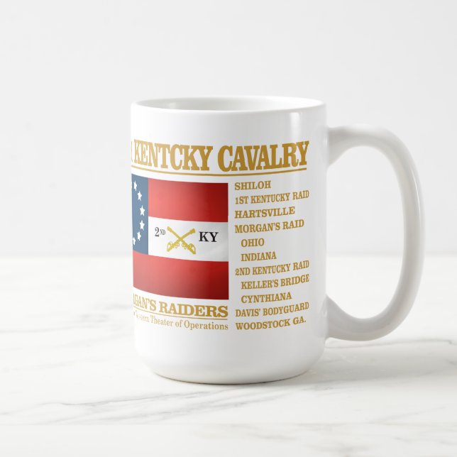 Mug 2e cavalerie du Kentucky (BA2) (Droite)