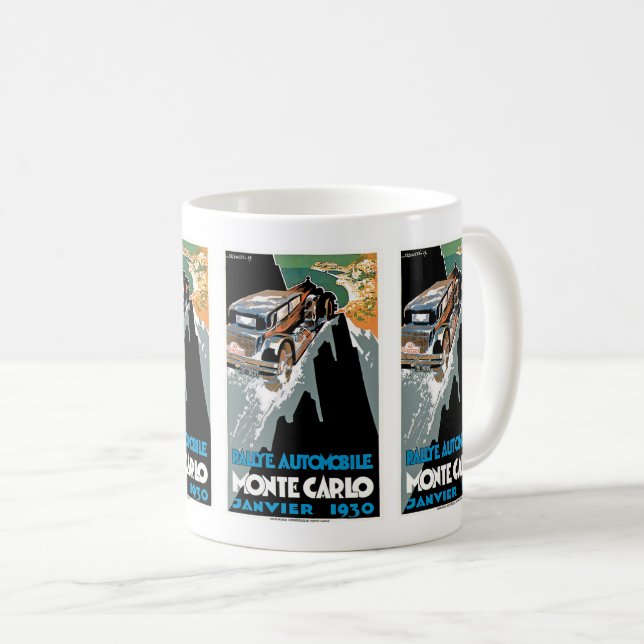 Mug 2e Grand Prix Automobile de Monaco (Devant droit)