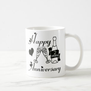Mug 2ème. Anniversaire