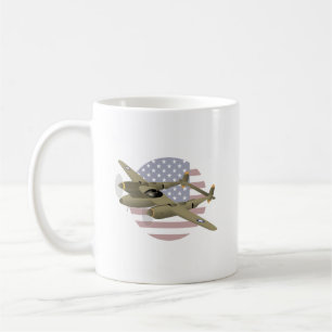 Mug 2ÈME GUERRE MONDIALE P-38 - Eclair