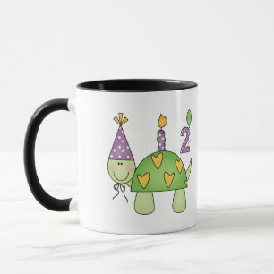 Mug 2ème Tortue d'anniversaire