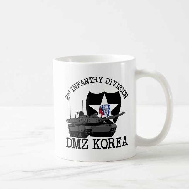 Mug 2ème Vétérinaire de l'identification DMZ Corée (Droite)