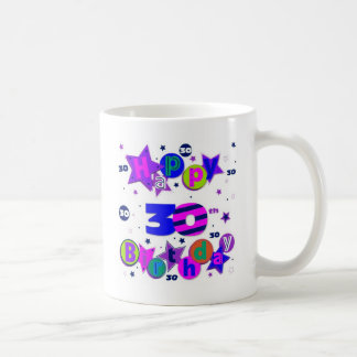 Mug 30èmes T-shirts d'anniversaire