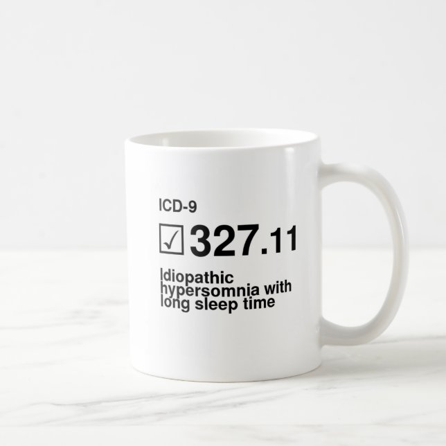 Mug 327,11, hypersomnies idiopathiques avec le long (Droite)