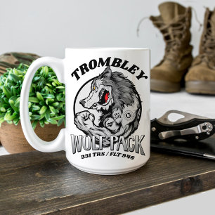 Mug 331 Wolf Pack Air Force BMT Graduation Cadeau pers