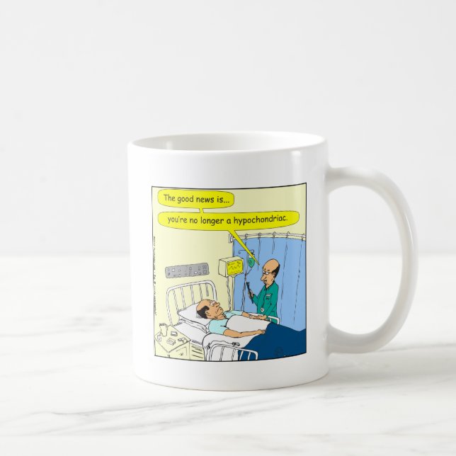 Mug 348 plus une bande dessinée hypocondriaque de (Droite)
