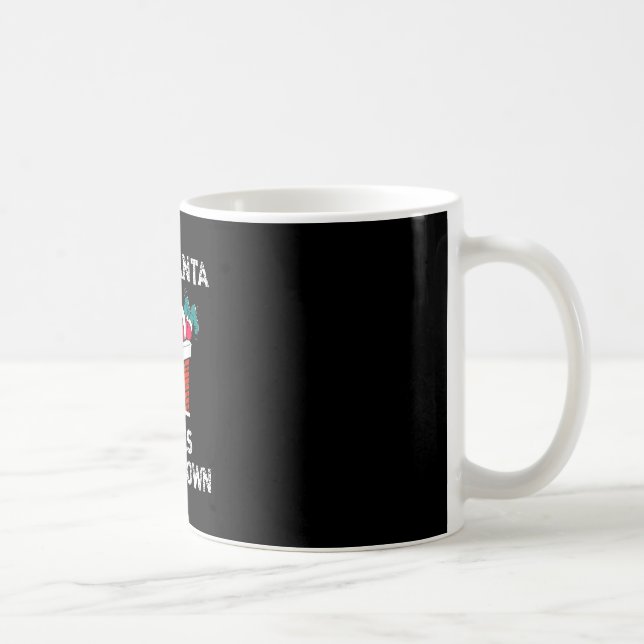 Mug & #34 ; Ce Père Noël adore descendre et #34 ; C'es (Droite)