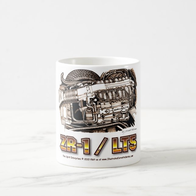 Mug 350 moteur de LT5 ZR1 Corvette (Centre)