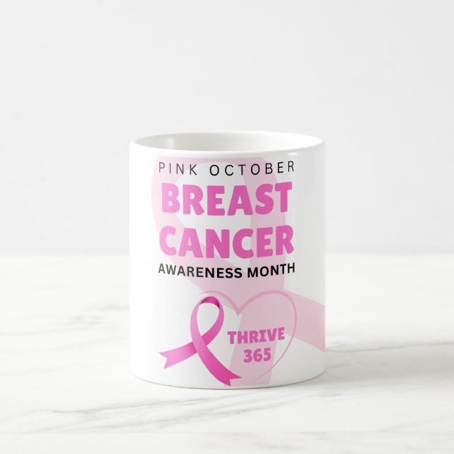 Mug 365 Mois de sensibilisation au cancer du sein 2024 (Centre)