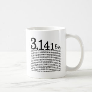Mug 3,1415926 Pi