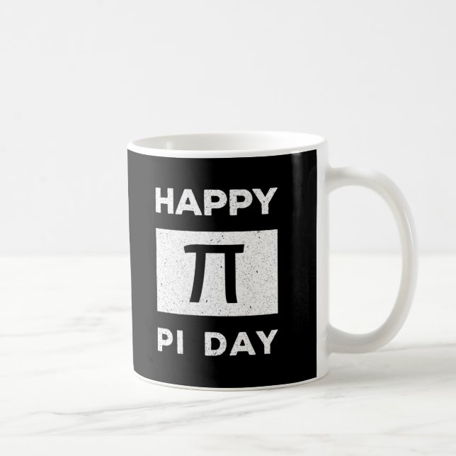 Mug 3.14 Jour Vintage Pi en détresse (Droite)
