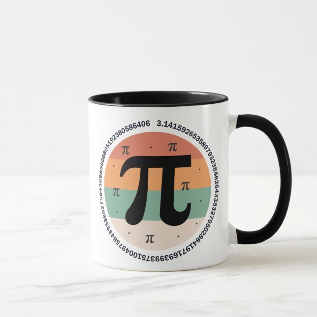 Mug 3.14 National Pi Day Design  - Pi Day Gift Idea (Droite)