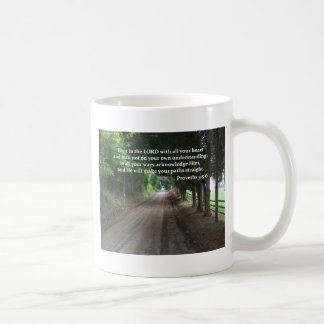Mug 3:5 de proverbes - affiche de vers de bible de 6