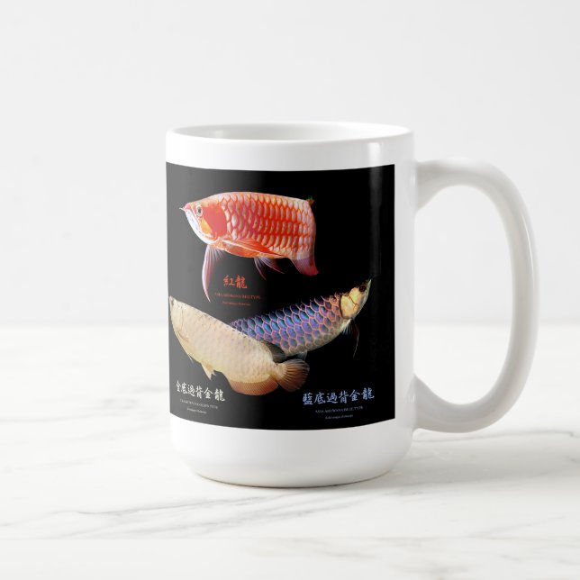 Mug 3 Asian Arowanas (Droite)