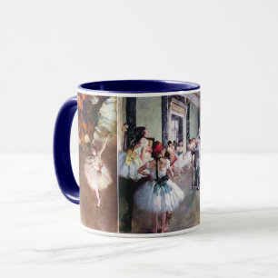 Mug 3 Ballerines de Ballet différentes par Edgar Degas