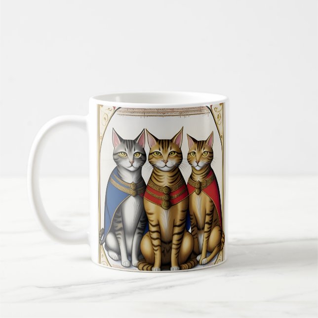 Mug 3 Chats (Gauche)