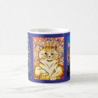 3 chats d'art par Louis Wain, 