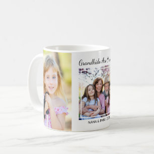 Mug 3 Collage de photos Les petits-enfants sont notre
