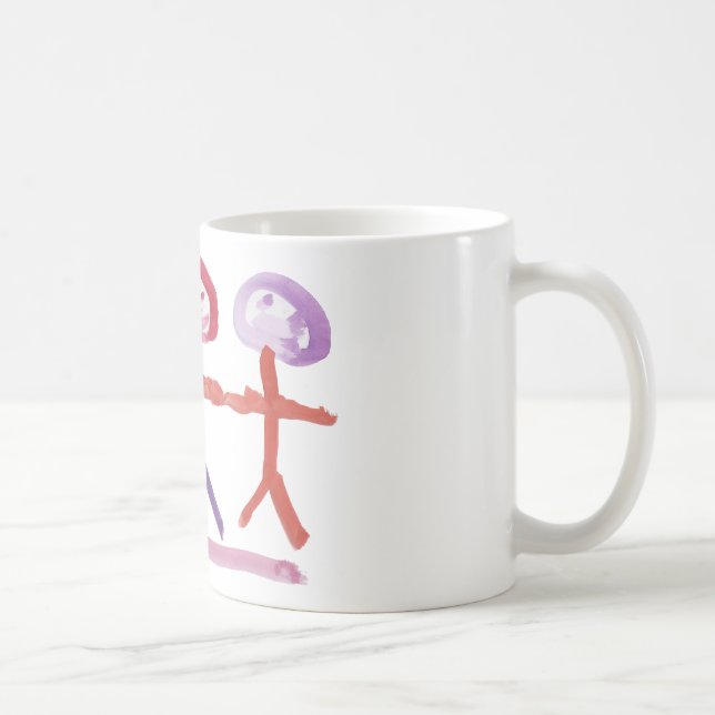Mug 3 Êtres humains (Droite)
