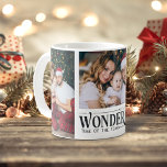 Mug 3 photos C'est le plus beau moment de Noël<br><div class="desc">Célébrez la saison avec style avec cette tasse de Noël avec la légende "C'est le moment le plus merveilleux de l'année". Ajoutez une touche personnelle en la customisant avec trois photos de famille précieuses, ce qui en fait un souvenir qui vaut la peine d'être chéri. Que vous soyez en train...</div>