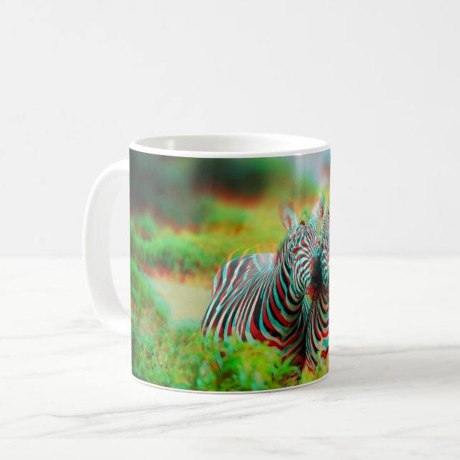Mug 3D Anaglyph Animal animal animal animal animal ani (Devant gauche)