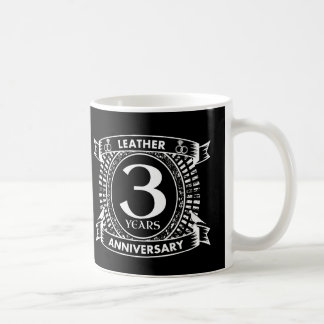 Mug 3e anniversaire mariage crête en détresse