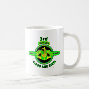 Mug 3ème Le RÉGIMENT de CAVALERIE BLINDÉE " BRAVENT