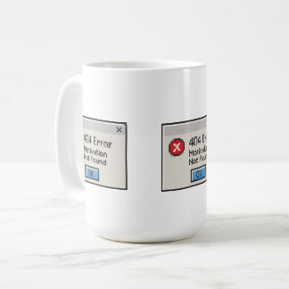 Mug 404 Erreur : Motivation introuvable