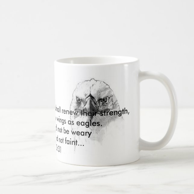 Mug 40:31 d'Isaïe (Droite)
