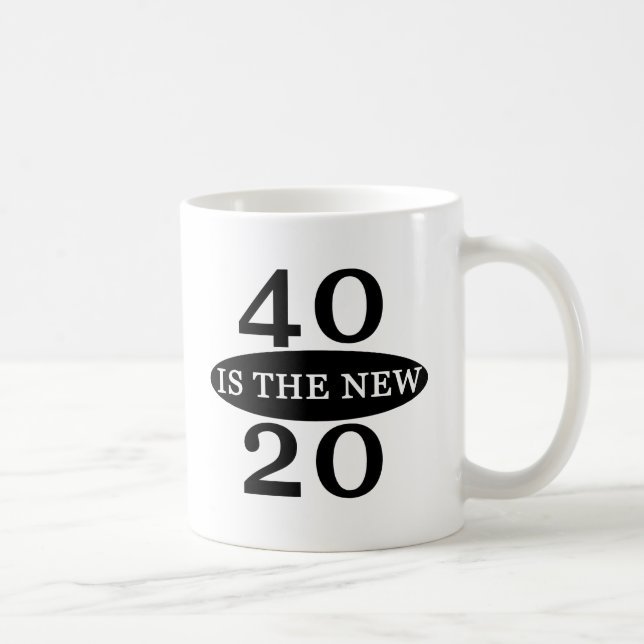 Mug 40 Est Le Nouveau 20 (Droite)
