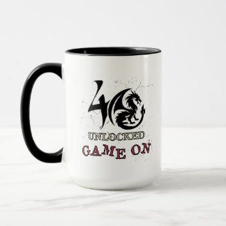 Mug 40 Unlocked~Game On
