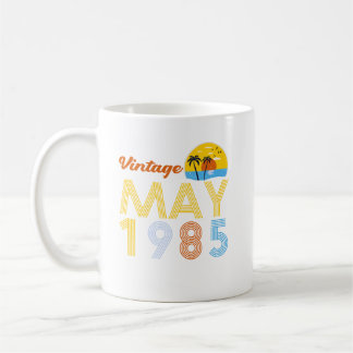 Mug 40e anniversaire Vintage mai 1985 Cadeaux de 40 an
