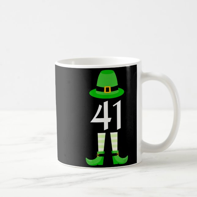 Mug 41 St-Patrick Jour Four Un Enfants Drôle Leprechau (Droite)