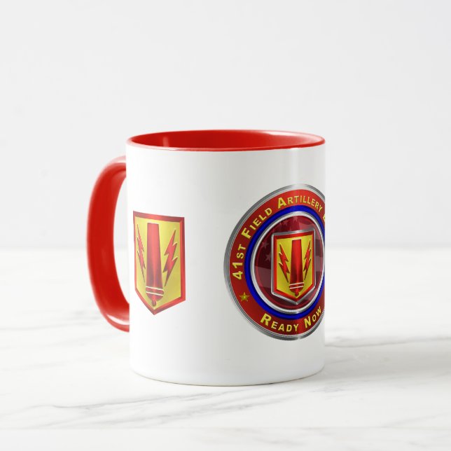Mug 41e brigade d'artillerie de campagne (Devant gauche)