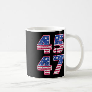 Mug 45 47 Président Patriotique Trump Deux Fois Dans U