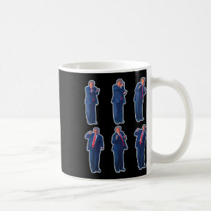 Mug 45 Le président de la danse Donald J Trump 2024 Ja
