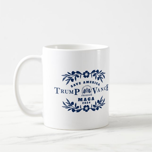 Mug 47 Trump J. D. Vance 2024 (Gauche)