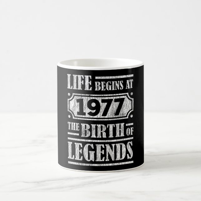 Mug 48 Ans 1977 Naissance De La Légende 48E Anniversai (Centre)