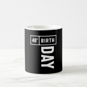 Mug 48 Ans - 48e Anniversaire Drôle Cadeau