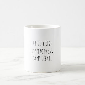Mug 49.3 Politique Apéro Citation Drôle Français