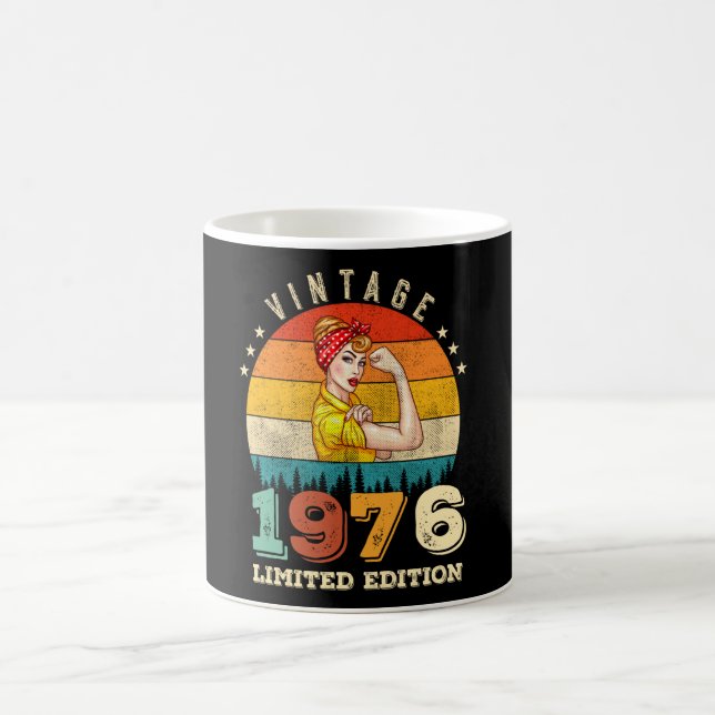 Mug 49 ans Anniversaire 1976 Vintage 49e anniversaire  (Centre)