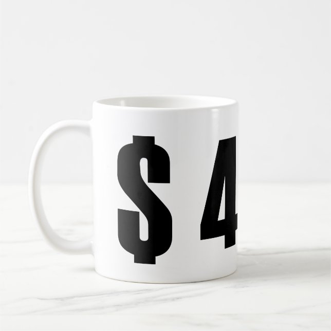 Mug 4 dollars (Gauche)