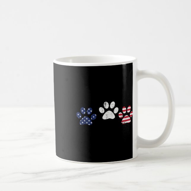Mug 4 juillet 2021 Fête de l'Indépendance Rouge Blanc  (Droite)
