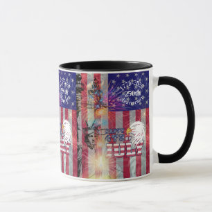 Mug 4 juillet 250e anniversaire de l'Amérique