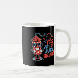 Mug 4 juillet Bruh Boys Enfants Drôle de pétard Quatre