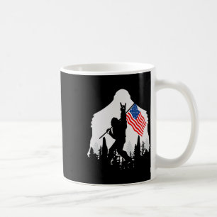 Mug 4 juillet Chemise Bigfoot Sasquatch Usa American F