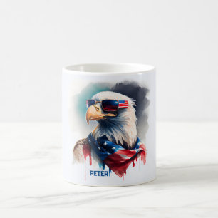 Mug 4 juillet d'aigle patriotique