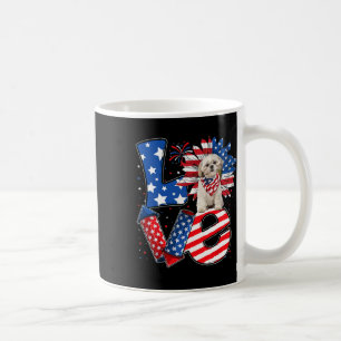 Mug 4 juillet Décor Patriotique Amour Shih Tzu Chien U